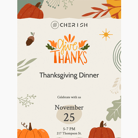 Thanksgiving Event 2